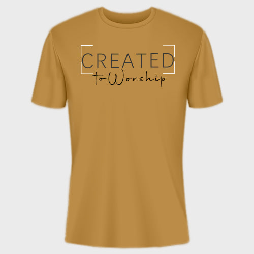 T-Shirt: Created To Worship