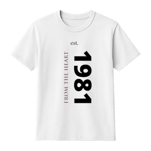 T-Shirt: Est. 1981 White