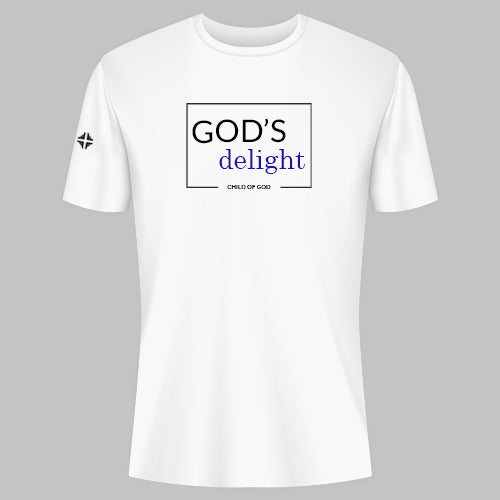 T-Shirt: Youth God's Delight Boys - White