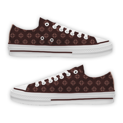 Sneakers - Multi-Logo Low-Top