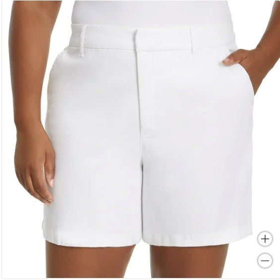 Shorts: Women's White