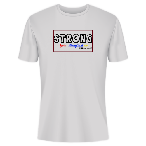 T-Shirt: Youth STRONG - Light Gray