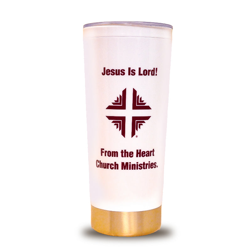 Tumbler: Iconic Tumbler - 20 oz. - White