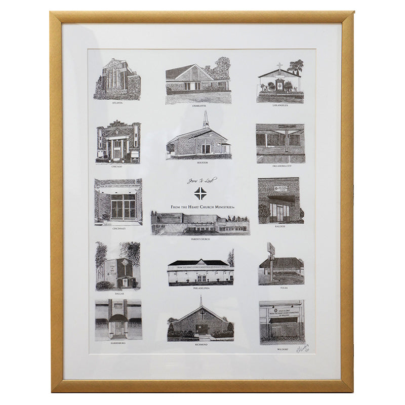 "From the Heart Church Ministries Stateside Churches" Art