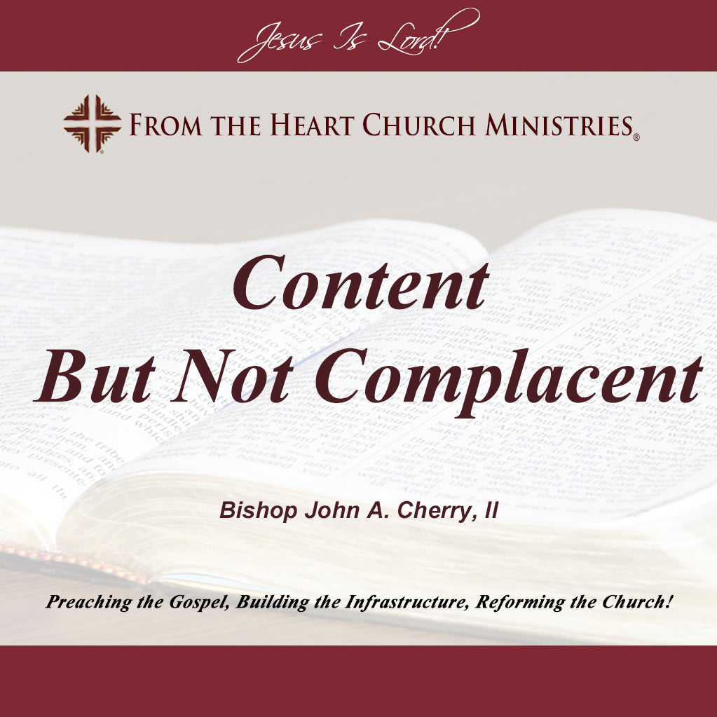 Content But Not Complacent