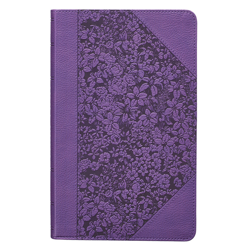 Bible: Purple Floral