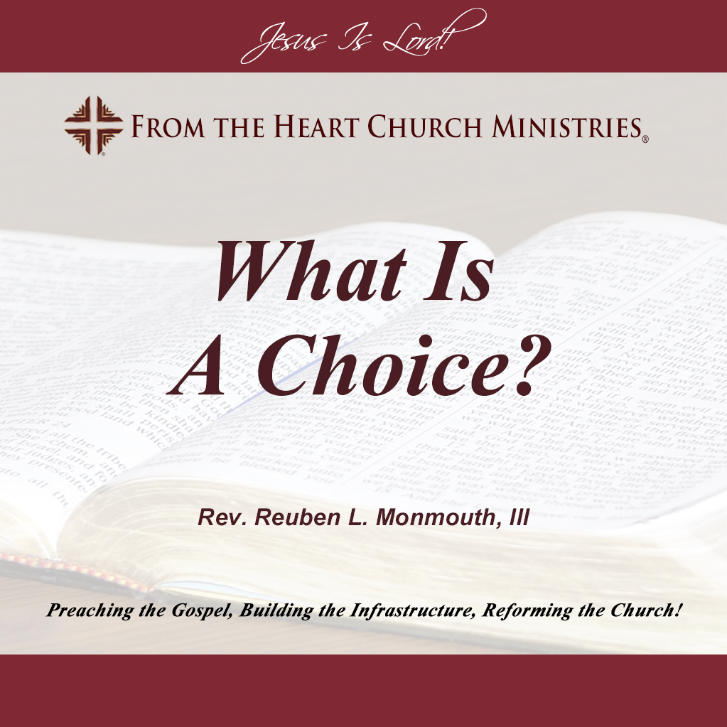 What Is A Choice?