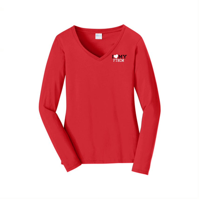 T-Shirt: Ladies ILMFTH - Red