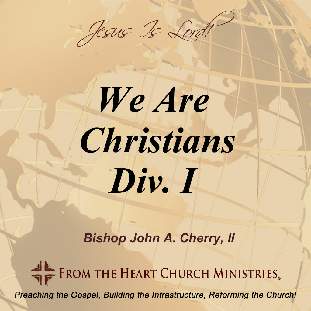 We Are Christians