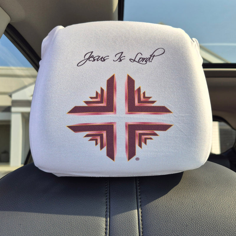 2- Car Headrest Cover SET