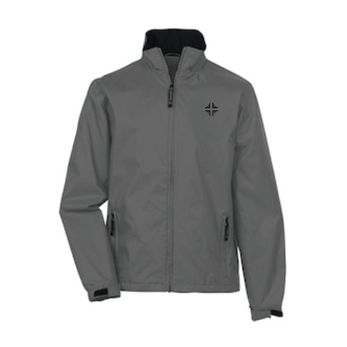 Jacket:  Men's Gray (Graphite) with DV Logo
