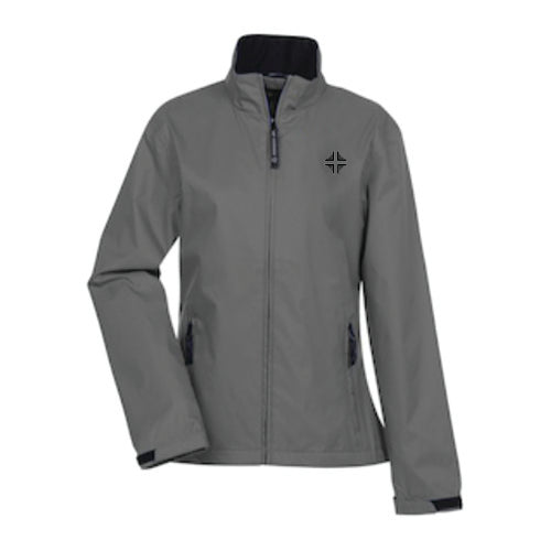 Jacket: Women's Gray (Graphite) with DV Logo