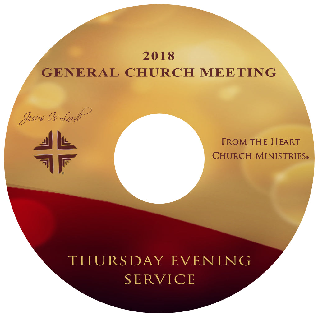 GCM 2018 -Thursday Evening Service