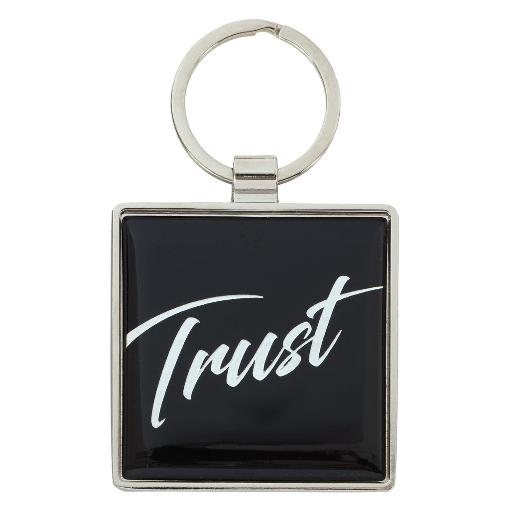 Key Chains: Trust Black Keyring