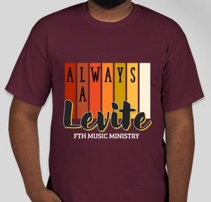T-shirt: Music Ministry - Always A Levite