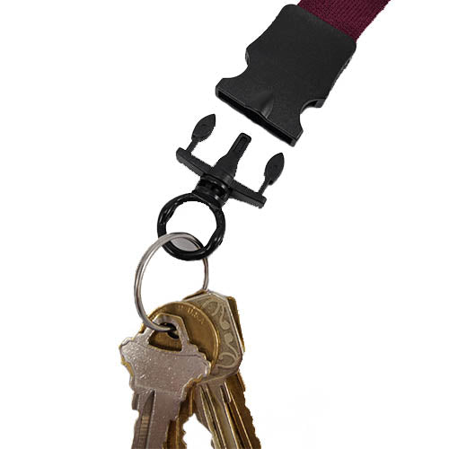 Lanyard: Burgundy w/Gold Jesus Is Lord!